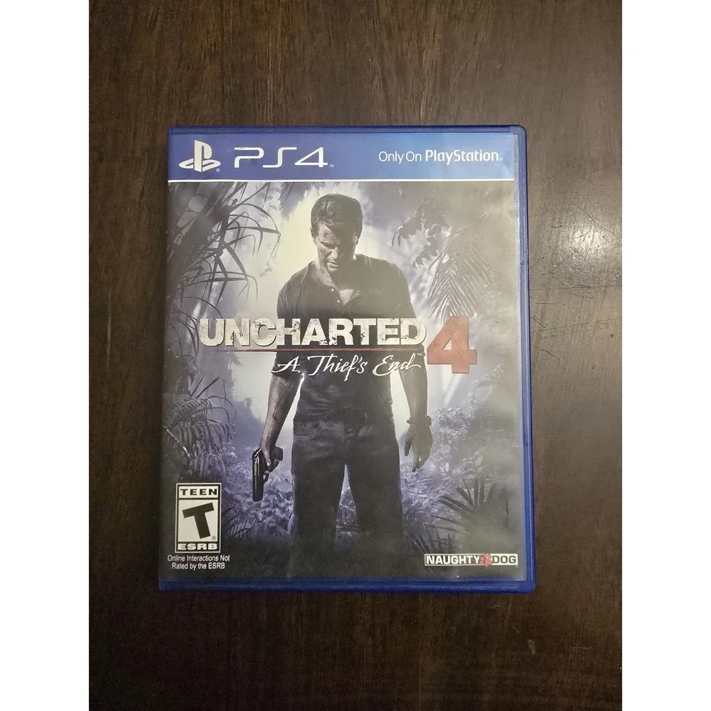 Uncharted 4: A Thief's End Sony PlayStation 4 PS4 Video Game
